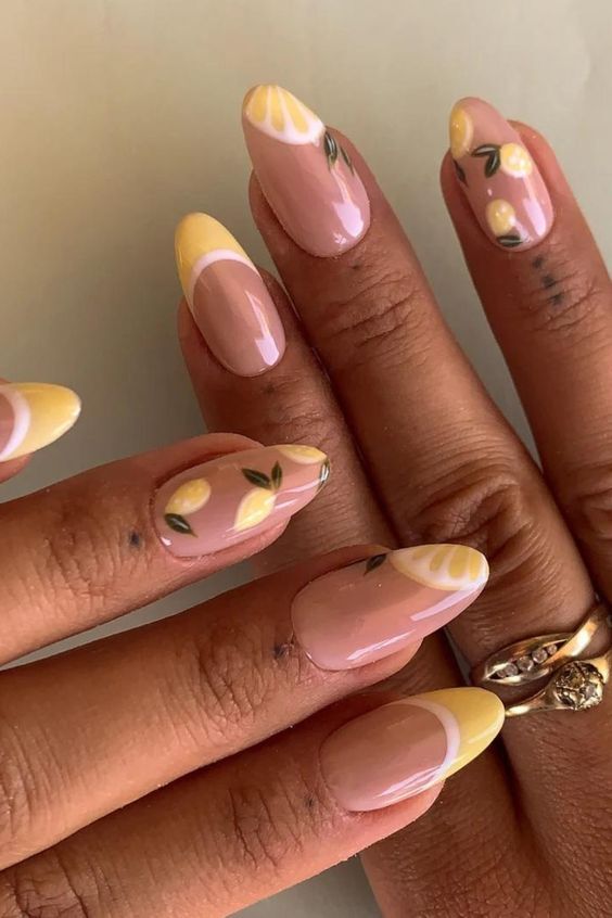 2024's Fresh French Spring Nails: Pastel, Floral & Nature-Inspired Designs